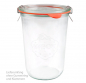 Preview: 850 ml Weck Sturzglas mit Deckel